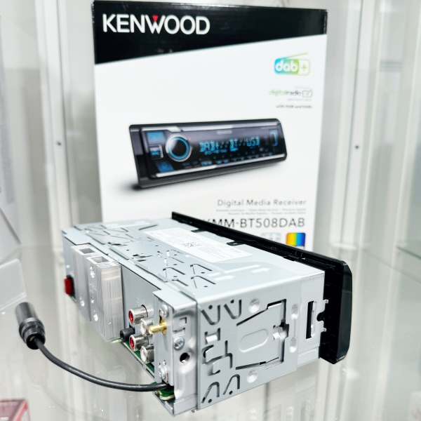 Kenwood KMM-BT508DAB rear connections